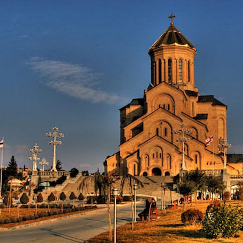 Trinity church in Tbilisi